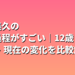 田中美久の成長過程がすごい｜12歳・16歳・現在の変化を比較解説